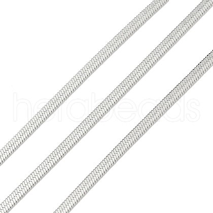 Brass Herringbone Chains CHC-C011-01A-P-1