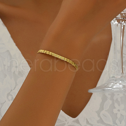 Fashionable Gold Plated Casual Vintage Yellow Bracelet. ME4653-1