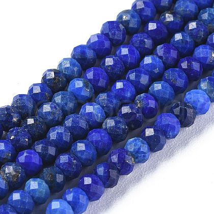 Natural Lapis Lazuli Beads Strands G-E560-Q01-1
