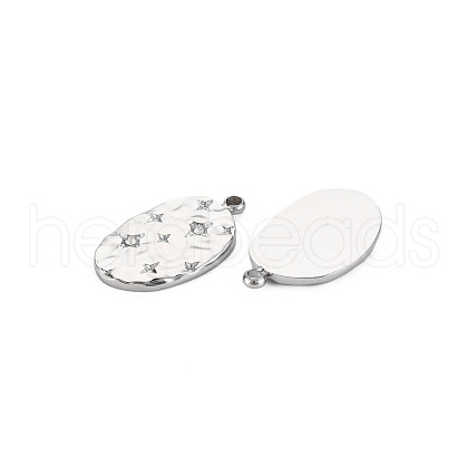 304 Stainless Steel Pendants STAS-N097-150P-1