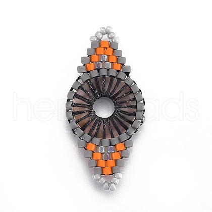 MIYUKI & TOHO Handmade Japanese Seed Beads Links SEED-E004-G08-1