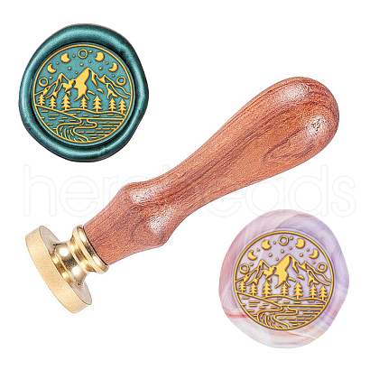Wax Seal Stamp Set AJEW-WH0208-623-1