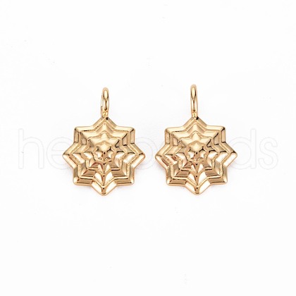 Brass Pendants KK-S356-722-1