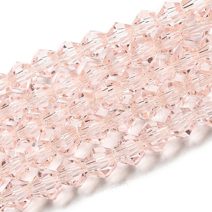 Transparent Glass Beads Strands GLAA-F029-3mm-26-1