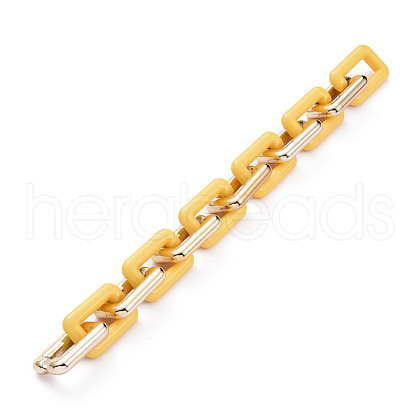 Handmade CCB Plastic Cable Chains AJEW-JB00669-06-1