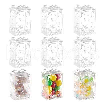 Foldable Transparent PVC Storage Boxes CON-WH0095-63-1