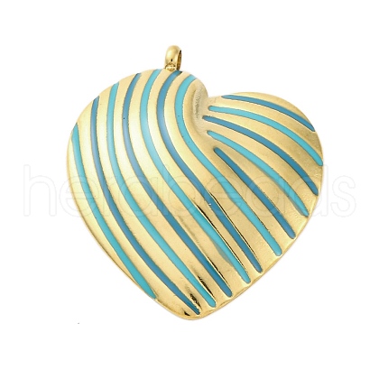304 Stainless Steel Pendants STAS-V003-03G-08-1