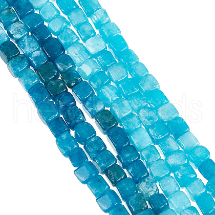 Olycraft 2 Strands 2 Colors Natural Quartz Beads Strands G-OC0004-59A-1