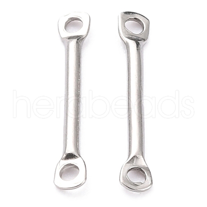Tarnish Resistant 201 Stainless Steel Links Connectors STAS-B011-01B-P-1