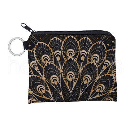 Mandala Flower Pattern Polyester Clutch Bags PAAG-PW0016-03H-1