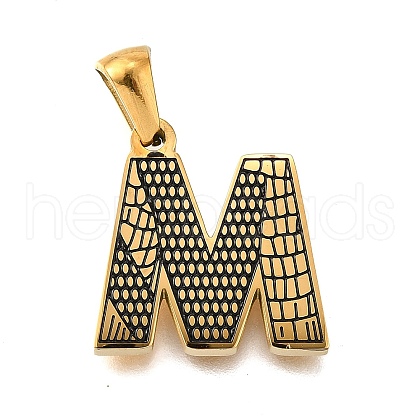 Golden 304 Stainless Steel Pendants STAS-K300-01G-M-1