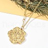 304 Stainless Steel Pendant Necklaces for Women NJEW-D312-02C-G-2