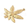 304 Stainless Steel Pendants STAS-R162-03G-05-2