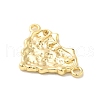 Brass Connector Charms KK-Z073-29G-2
