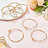 ANATTASOUL 8Pcs Stainless Steel Bangle BJEW-AN0001-80-7