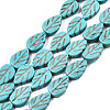 Gemstone Beads Strands TURQ-S240-14x10mm-2-1