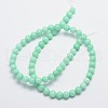 Natural Malaysia Jade Beads Strands X-G-A146-6mm-B06-2