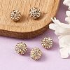 Pave Disco Ball Beads X-RB-A130-10mm-15-4