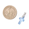 Transparent Acrylic Pendants PALLOY-JF03998-01-3