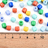 Opaque Colours Glass Seed Beads SEED-N007-14B-4