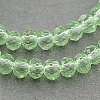 Transparent Glass Beads Strands GLAA-R135-2mm-09-1
