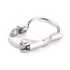 Tarnish Resistant 304 Stainless Steel Leverback Earring Findings STAS-B003-05P-2
