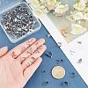 Unicraftale 120Pcs Bail Kit for DIY Pendant Making STAS-UN0031-22-2