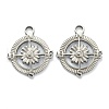 Non-Tarnish 304 Stainless Steel Pendants STAS-P279-10P-2