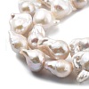 Natural Nucleated Pearl Beads Strands PEAR-B004-15C-04B-3
