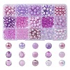 375Pcs 15 Styles Acrylic Beads MACR-YW0002-59A-1