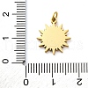 304 Stainless Steel Enamel Pendants STAS-E550-62G-3