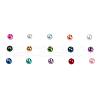 15 Colors Glass Pearl Beads HY-X0010-6mm-01-2