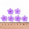 Frosted Acrylic Bead Caps X-MACR-S371-08A-747-4
