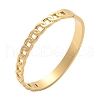 304 Stainless Steel Hinged Bangles for Women AJEW-P127-25G-4