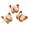 Alloy Enamel Pendants FIND-G078-35G-02-1