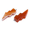 Natural Carnelian Pendants G-N332-53-A03-3