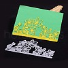 Floral Pattern Carbon Steel Cutting Dies Stencils DIY-E024-14-1