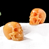 Natural Calcite Skull Display Decorations PW-WG91863-01-4