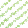 20 Yards Malan Flower and Butterfly Polyester Lace Trim OCOR-TAC0016-18B-3