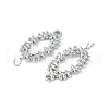 Non-Tarnish 304 Stainless Steel Connector Charms STAS-L269-035P-3