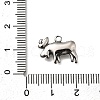 Retro 304 Stainless Steel Pendants STAS-L284-16AS-09-3