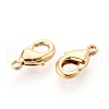 Brass Lobster Claw Clasps KK-YW0004-01A-G-2
