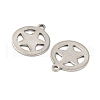 Non-Tarnish 201 Stainless Steel Charms STAS-Z049-02P-2