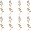 SUPERFINDINGS 16Pcs 2 Style  Rack Plating Alloy Pendants PALLOY-FH0001-80-1