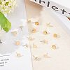 Unicraftale 304 Stainless Steel Stud Earring Findings STAS-UN0016-76G-4