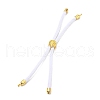 Nylon Cords Bracelet Makings Fit for Connector Charms AJEW-P116-01G-09-2
