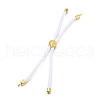 Nylon Cords Bracelet Makings Fit for Connector Charms AJEW-P116-01G-09-1