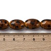 Handmade Gold Sand Lampwork Beads Strands LAMP-Q045-06A-4
