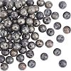 Olycraft Natural Pyrite Beads Strands G-OC0001-83-1
