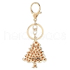 Golden Tone Alloy Enamel Big Pendants FIND-PW0016-01C-2